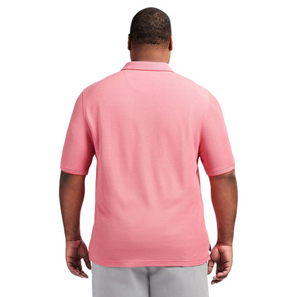Izod Men's Advantage Performance Short Sleeve Fashion Polo Shirt, Dubarry, Medium