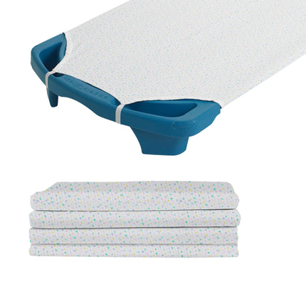 Angeles Angels Rest ABC Fitted Cot Sheet with Elas