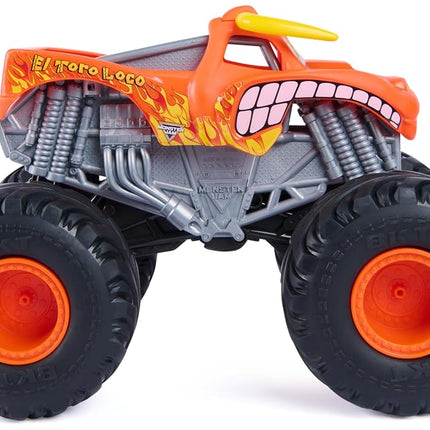 Monster Jam, Official El Toro Loco Rev ‘N Roar 1:18 Scale Monster Truck, Kids Toys for Boys & Girls Ages 3 and up