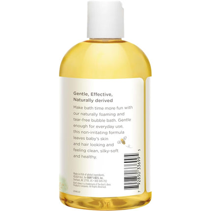 Burt's Bees Baby Bubble Bath, Tear Free Baby Wash - 12 Ounce Bottle