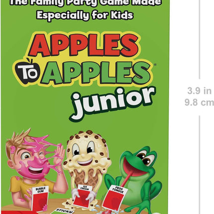 Apples to Apples Junior: El juego de las comparaciones disparatadas - Juego de fiesta familiar para niños, de 9 años en adelante - 504 cartas