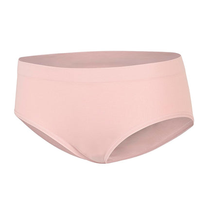 Hanes Braguitas hipster grandes para niñas, ropa interior sin costuras y cómoda para adolescentes, varios diseños de moda, paquete de 6, color marfil, menta, rosa, ciruela, talla grande