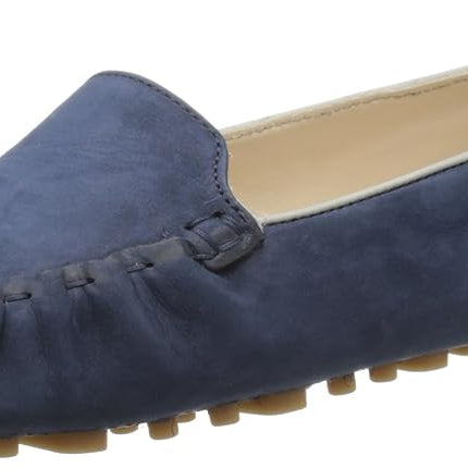 Cole Haan Women's Cary Venetian Moccasin Blue Size: 6.5 UK