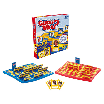 Hasbro Gaming Guess Who? Board Game with People and Pets, The Original Guessing Game for Kids Ages 6 and Up, Includes People Cards and Pets Cards
