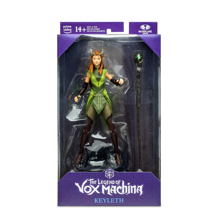 McFarlane Toys, 7-Inch Critical Role Vox Machina Keyleth Action Figure with 22 Moving Parts, Collectible Critical Role Figure with Collectors Stand Base – Ages 14+