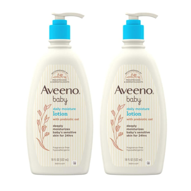 Aveeno Baby Daily Moisture Body Lotion, Fragrance-
