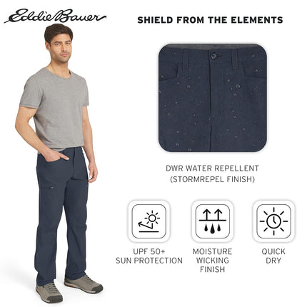 Eddie Bauer Men's Rainier Pant, Storm