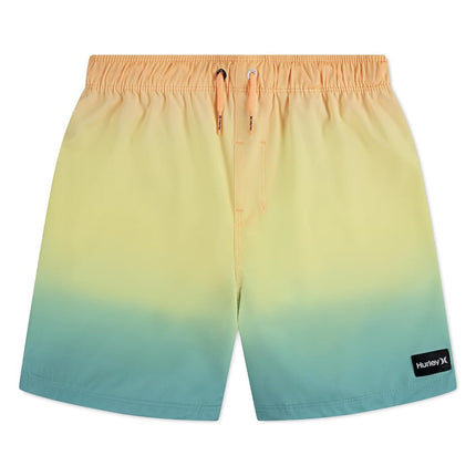 Hurley Boys' Pull on Swim Trunks, Multi Ombre, 5