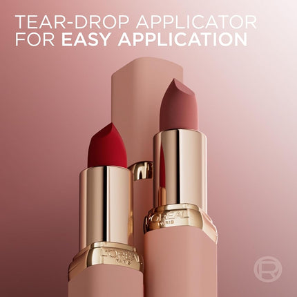 L'Oreal Paris Colour Riche Blurred Matte Lipstick for Moisturized Lips, Lip Makeup with Argan Oil and Vitamin E, Worth It Intense