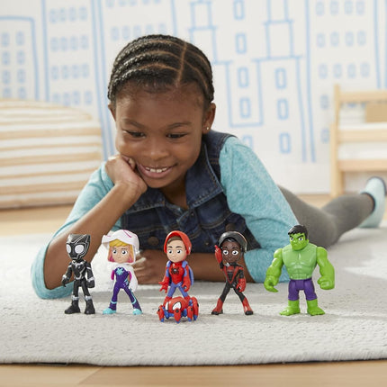 Hasbro SPIDEY AND HIS AMAZING FRIENDS Marvel Hero Reveal Multipack With Mask-Flip Feature