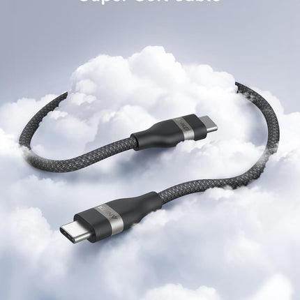 Anker USB-C to USB-C Cable (3 ft / 6 ft, 240W, Upcycled-Braided)