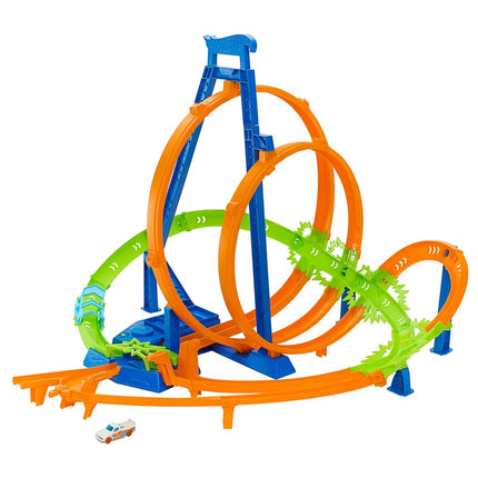 Hot Wheels Action Epic Crash Dash Track Set & Toy Car