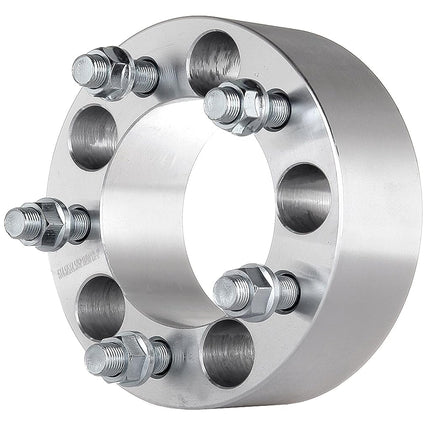 Espaciadores de rueda ECCPP 4PCS 2" 5x4.5 a 5x4.5 para Jeep Liberty Wrangler Cherokee Grand Cherokee y más, con paso de rosca de 1/2"