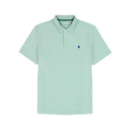 Izod Men's Advantage Performance Short Sleeve Fashion Polo Shirt, Beryl Green, XXL