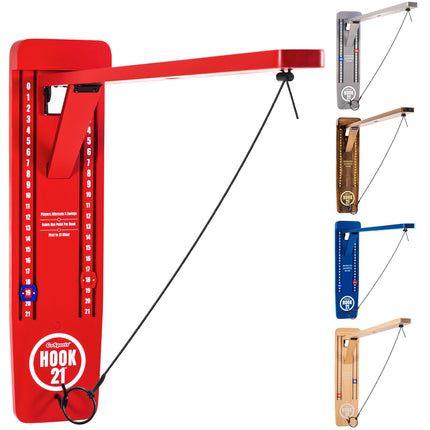 GoSports Hook 21 Indoor Outdoor Wall Swing with Fo