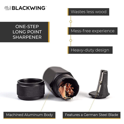One-Step Pencil Sharpener (Black)