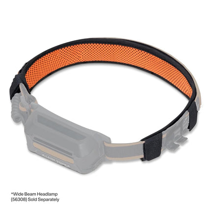 Klein Tools WBHLSWTBND 3-Pack Replacement Sweatband for Klein Tools Cat. No. 56308 Wide Beam Headlamp, Machine Washable, Padded Headband for Sweat Management