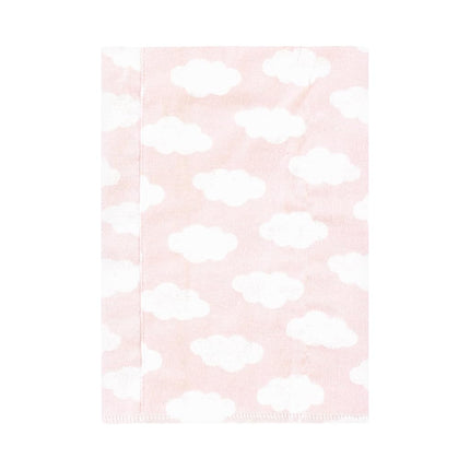 Hudson Baby Unisex Baby Cotton Flannel Burp Cloths, Unicorns Rainbows 7 Pack, One Size