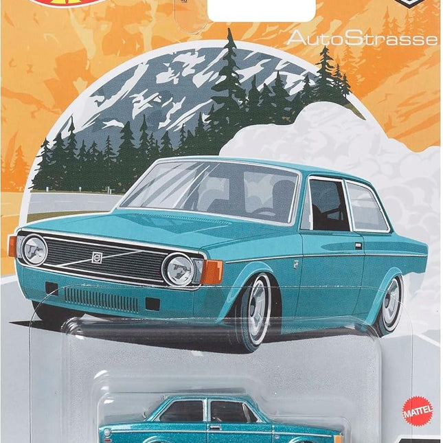 Hot Wheels Volvo 142 GL, Car Culture Circuit Legends Vehicles for Kids 3 Years Old & Up and Adult fans and Collectors, Premium Collection of Car Culture 1:64 Scale Vehicles, HCJ87