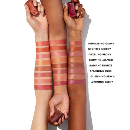 e.l.f. Monochromatic Multi Stick, Luxuriously Creamy & Blendable Color, For Eyes, Lips & Cheeks, Luminous Berry, 0.17 Oz (5g)