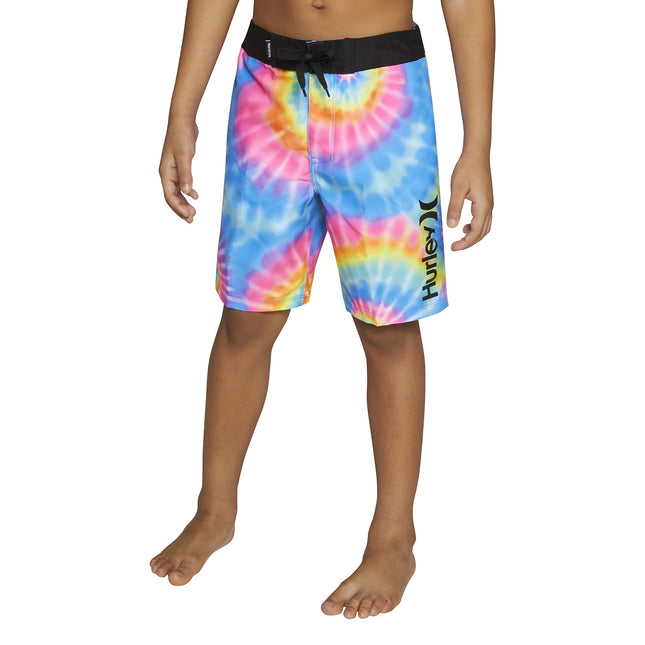 Hurley Boys' Board Shorts, Multi Tie Dye, 2T