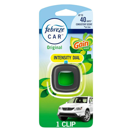 Febreze Car Air Freshener Vent Clip with Gain Scen