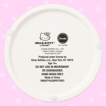 Silver Buffalo Sanrio Hello Kitty Pink Ceramic Cookie Snack Jar (Medium)