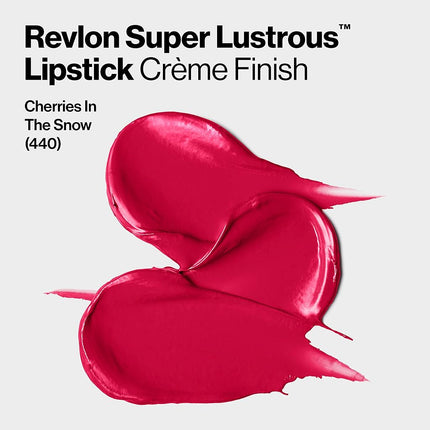 Revlon Super Lustrous The Luscious Mattes Lipstick, in Red, 023 Cherries in the Snow
