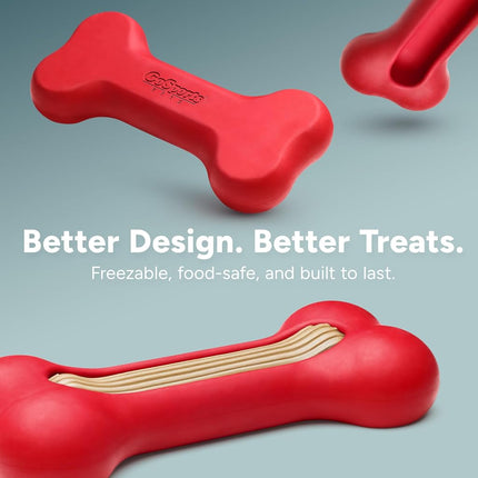 GoSports Pets PupsCream Freezable Dog Treat Station - Helps Keep Dogs Busy - Small or Large