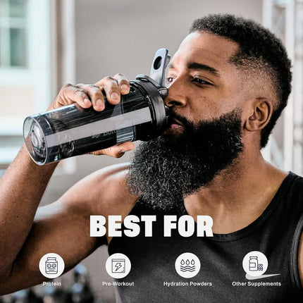 Blender Bottle Pro28 Tritan | Shaker de protéines | Shaker diététique | Bouteille d'eau | Avec Blender Ball | 820ml - noir