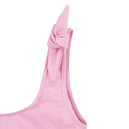 Traje de baño de una pieza Hurley para niñas, rosa, talla XG