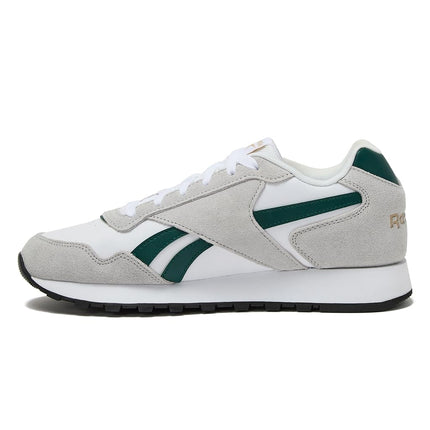 Reebok Mens Glide Trainers White/Green 12 UK