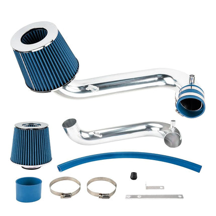 PHILTOP 2.5" Cold Air Intake Kit System Compatible with Honda Civic 2001 2002 2003 2004 2005 1.7L L4, Blue
