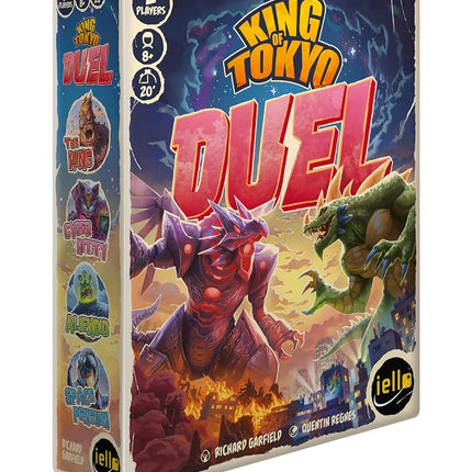IELLO: King of Tokyo: Duel - Two-Player Board Game