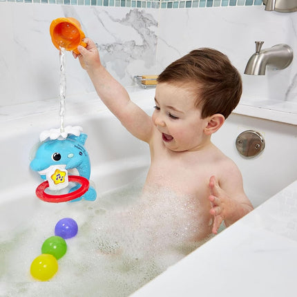 VTech Dunking Dolphin Hoop Bath Toy for Toddlers
