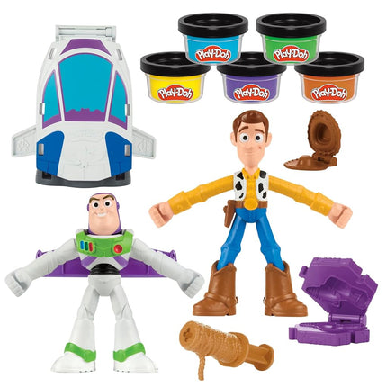 Play-Doh Toy Story Space Creations Playset, Arts &