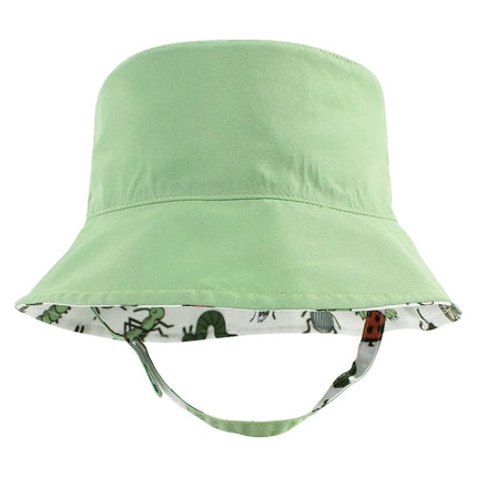 Chapeau de soleil pour bébé fille Hudson Baby, motif écossais avec animaux, 12-24 mois
