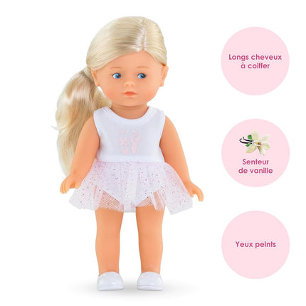 Corolle Mini Corollines Rosy Ballerina 9000240130 Suitcase 20 cm from 3 Years
