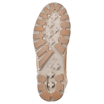 CLIFFS BY WHITE MOUNTAIN Women's Kelsie Hiking Boot, Wheat/Fabric, 7 UK