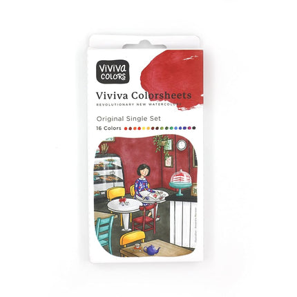 Viviva Coloursheets, Original Single Set, 16 Vibra