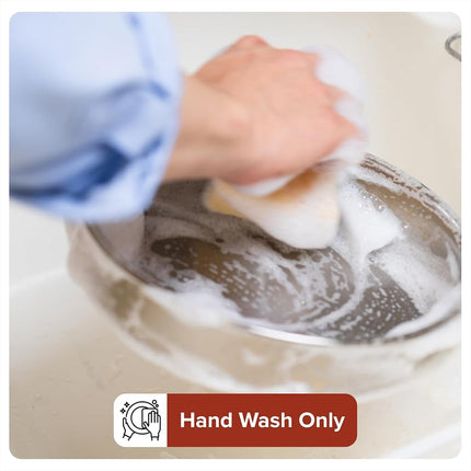 Olla para caldo antiadherente de 3 capas Viking PureGlide Pro de 8 cuartos con tapa, olla para sopa y pasta, interior de titanio, apta para horno y asador, lista para inducción
