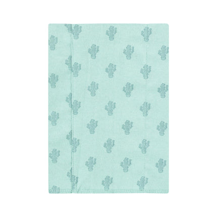 Hudson Baby Unisex Baby Cotton Flannel Burp Cloths, Desert Cactus 7-Pack, One Size