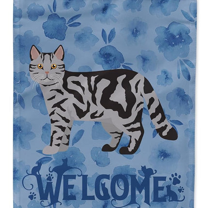 Caroline's Treasures CK4971GF Bandera de jardín con diseño de gato Scottish Straight, tamaño pequeño, multicolor
