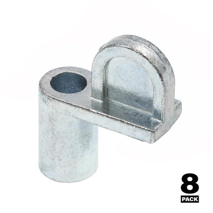 Prime-Line L 5765 Window Screen Clips, 7/16 inch, Diecast/Zinc (Pack of 8)