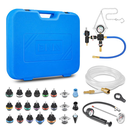 DNA MOTORING 28pcs Radiator Coolant Pressure Teste
