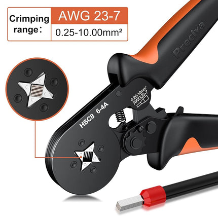 Preciva Ferrule Crimping Tool with 2000Pcs Wire Connectors, AWG23-7