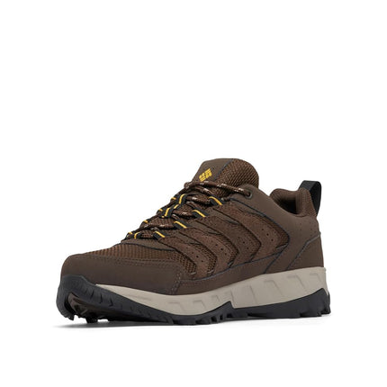 Columbia Strata Trail Low WP Shoes, Lightweight Build, Robust Design, Waterproof Shield, Exceptional Cushioning, High Energy Rebound, Non-Marking Grip - Men's