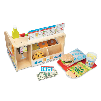 Melissa & Doug Slice And Stack Sandwich CounterMD3