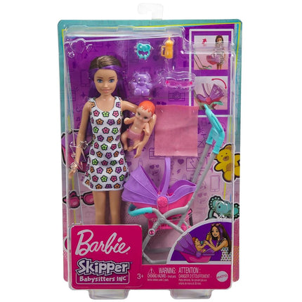 Barbie Skipper Babysitters Inc Doll, Playset and Accessories