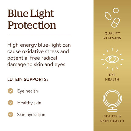 Solgar - Lutein Eye Health 40 mg. - 30 Softgels